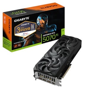 GIGABYTE 지포스 RTX 5070 Ti WINDFORCE OC SFF D7 16GB 제이씨현