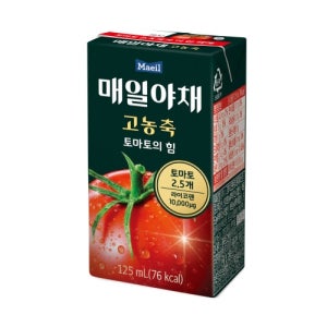 매일야채 고농축 토마토의 힘, 125ml, 24개