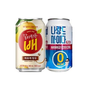 나랑드사이다 340ml 24캔 (10,700원/무료) 5%추가