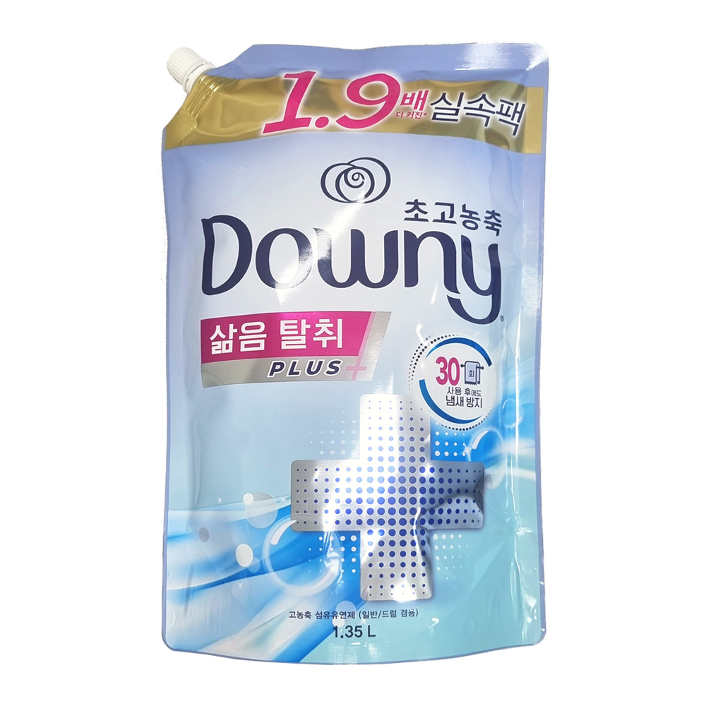 다우니 실내건조 리필 1.35L/1.6L 3개+200ml 증정