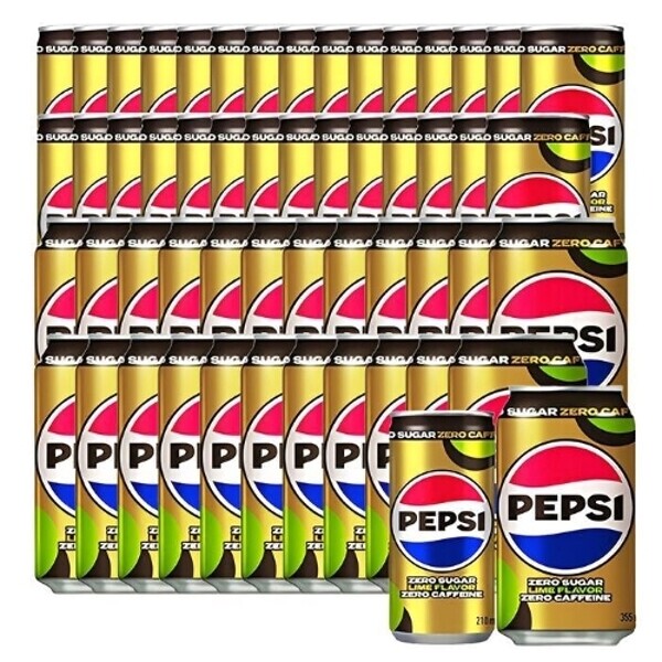 펩시제로라임 제로카페인 210ml 30캔+ 355ml 24캔