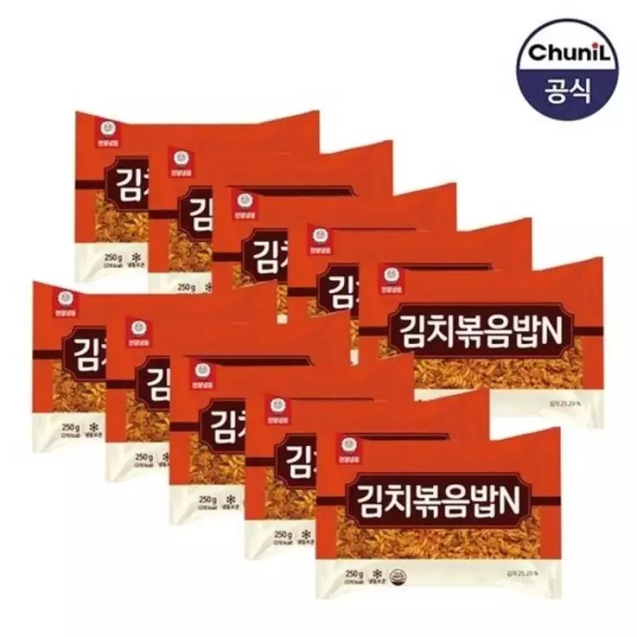 천일 김치볶음밥250g 10봉 냉동
