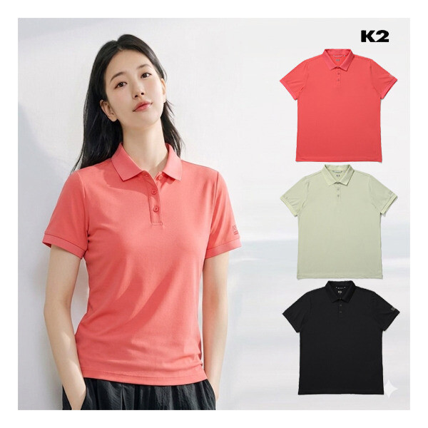 K2 여성 코드텐 아이스 냉감 폴로티셔츠