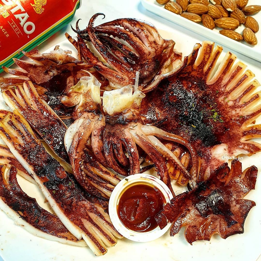 원양산 반건조오징어 파품 1kg