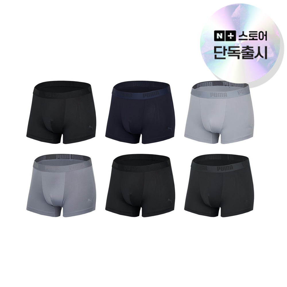 푸마 고기능성 퀵드라이 써머 드로즈 6PACK + 적립 4,000p