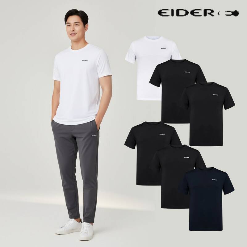 POP ON 3PACK 반팔 라운드 티셔츠 DMM26296