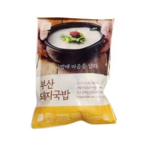 부산 돼지국밥 600g 4봉 x 양념다대기 4봉