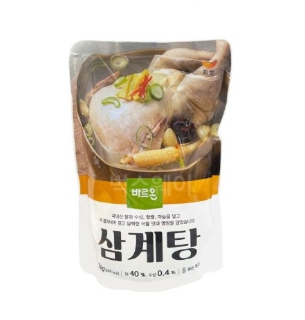 바르온 삼계탕 1kg 4팩