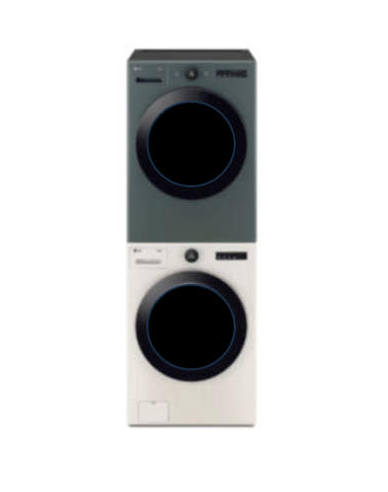 LG 트롬 오브제컬렉션 세탁기 건조기세트 FX24ENR-GNG