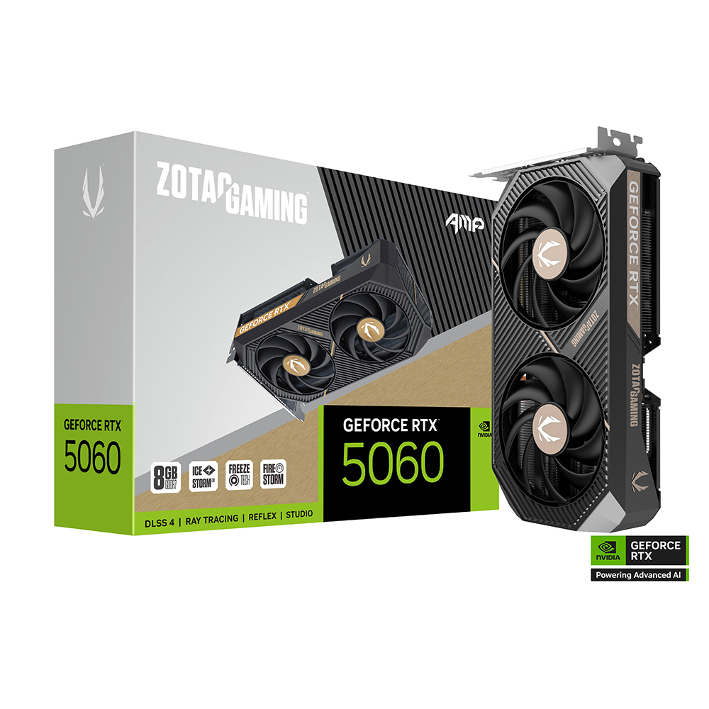 ZOTAC GAMING RTX 5060 AMP 8GB (하나/롯데)